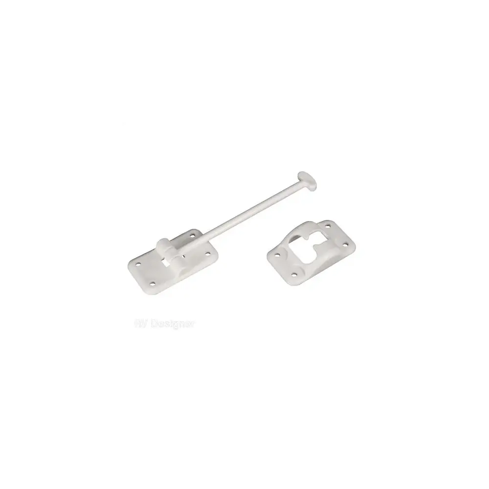 6" T-Style RV Door Holder - White - RVDE235